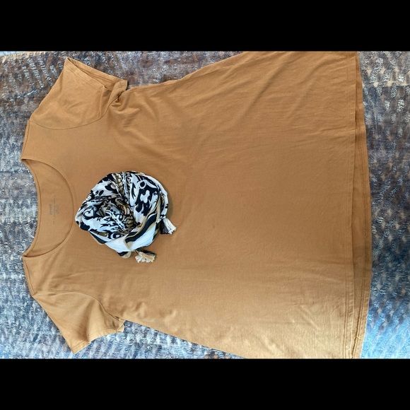 J.Jill Pure Jill scoop-neck elllipitical tee - Picture 2 of 3